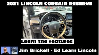 2021 Lincoln Corsair  Reserve  learn the features