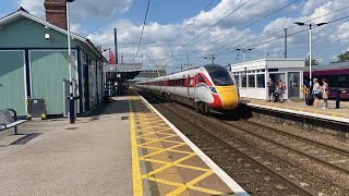 Class 801 acceleration out of Newark North Gate very good!