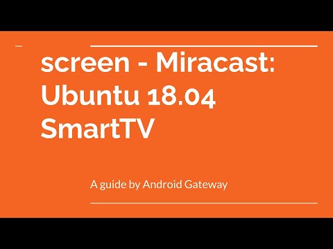 screen - Miracast: Ubuntu 18.04 SmartTV hqdefault