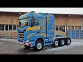 Vorstellung der neuen Scania Schwerlastzugmaschine durch Michael Wittwer