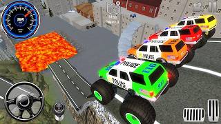 Monster Truck Impossible Offroad Racing 3D - Extreme Police Car Simulator - Android GamePlay #4 screenshot 5