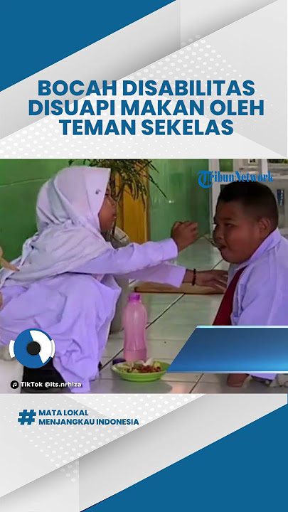 SOSOK Bocah SD yang Viral Disuapi Teman Sekelas, Cita-cita Jadi Guru hingga Selalu Semangat Belajar