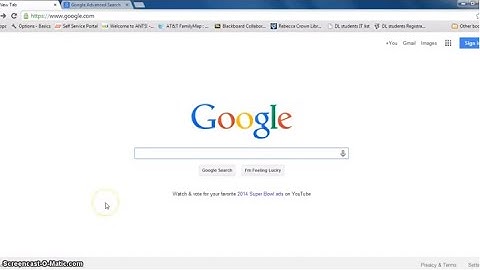 Google Advanced Search