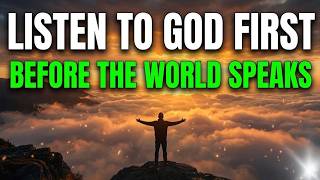 Famous BEFORE THE WORLD SPEAKS TO YOU… LISTEN TO GOD FIRST | Powerful Morning Prayer to Start Your Day Profile