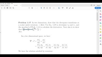 Solution to Problem 1.17, Introduction to Electrodynamics (4th Edition)