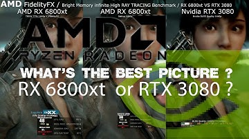 Bright Memory infinite Ray Tracing Benchmark AMD RX 6800xt vs Nvidia RTX 3080