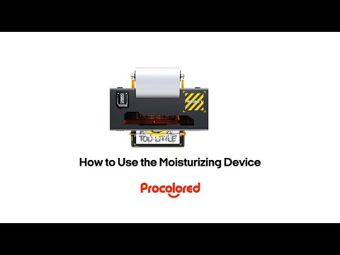 How to Use the Moisturizing Device for K13