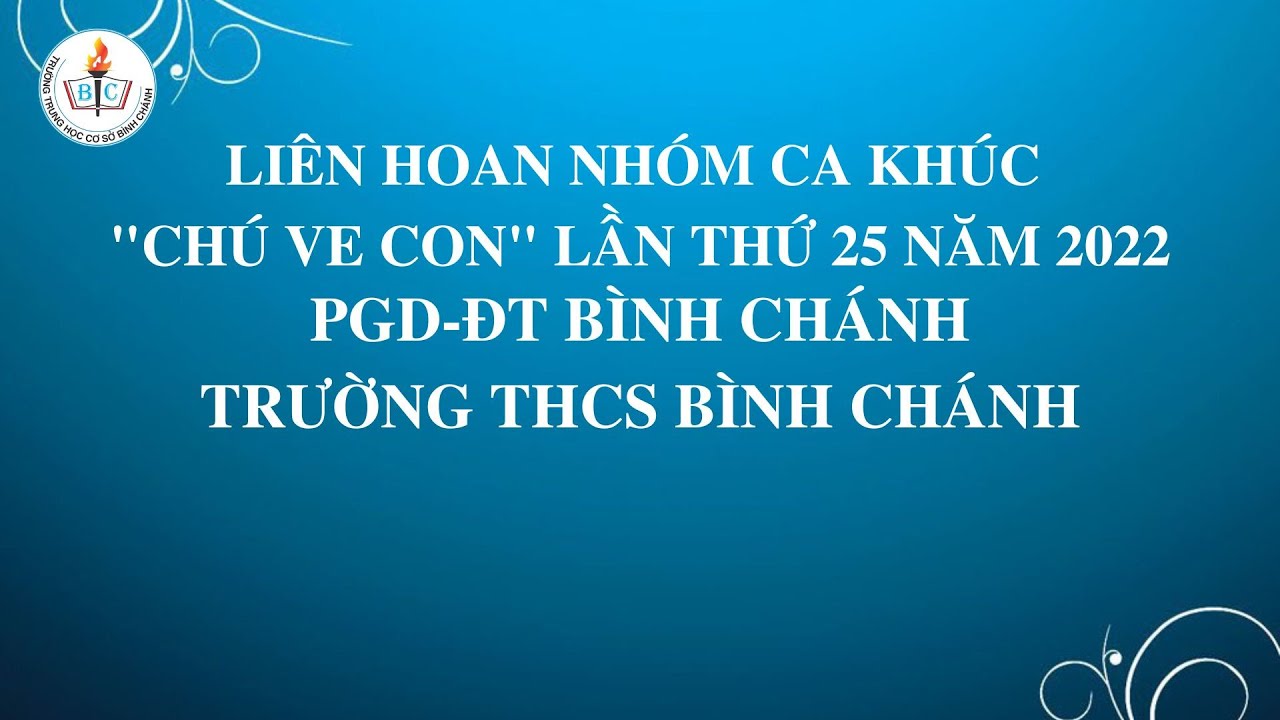 LIÊN HOAN NHÓM CA KHÚC 