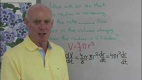 Calculus: Related Rates 1