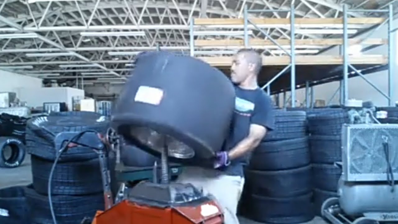 Right Rear Sprint Car Tire YouTube