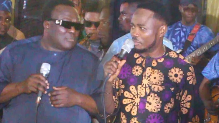 BEAUTIFUL MOMENT BETWEEN SAHEED OSUPA & BOYE BEST, EXCHANGE MIC LIKE NEVER BEFORE AT MOVIE PREMIERE
