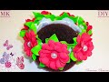 🌸 Украшение из фоамирана на пучок в школу. 🌸  Foamiran decoration on a bun to school.