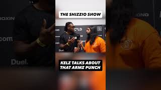 Kelz talks about that Armz punch! #boxing🥊 #misfitsboxing #misfits #armz #kelz
