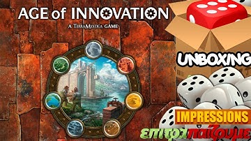Age of Innovation - Unboxing & Impressions by Epitrapaizoume.gr