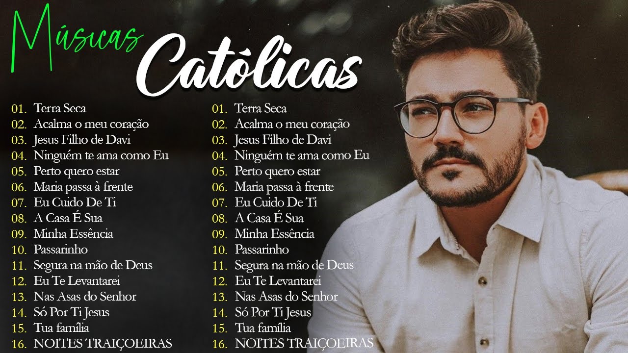 Terra Seca/ Acalma o meu coração / Thiago Brado  | Oração em Forma de Música Louvores Católicos