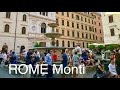 A Day in the Monti Neighbourhood of Rome ITALY