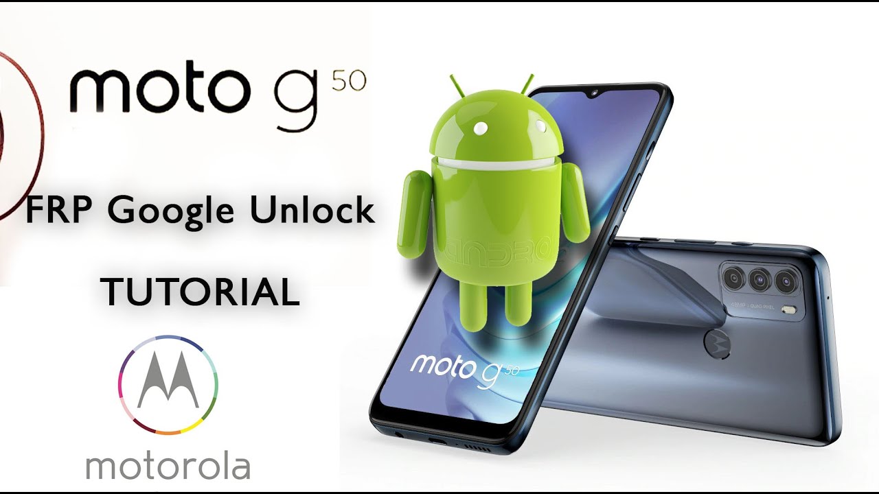 Motorola Moto G50 XT2137 The Latest 2022 Remove FRP Lock Google bypass