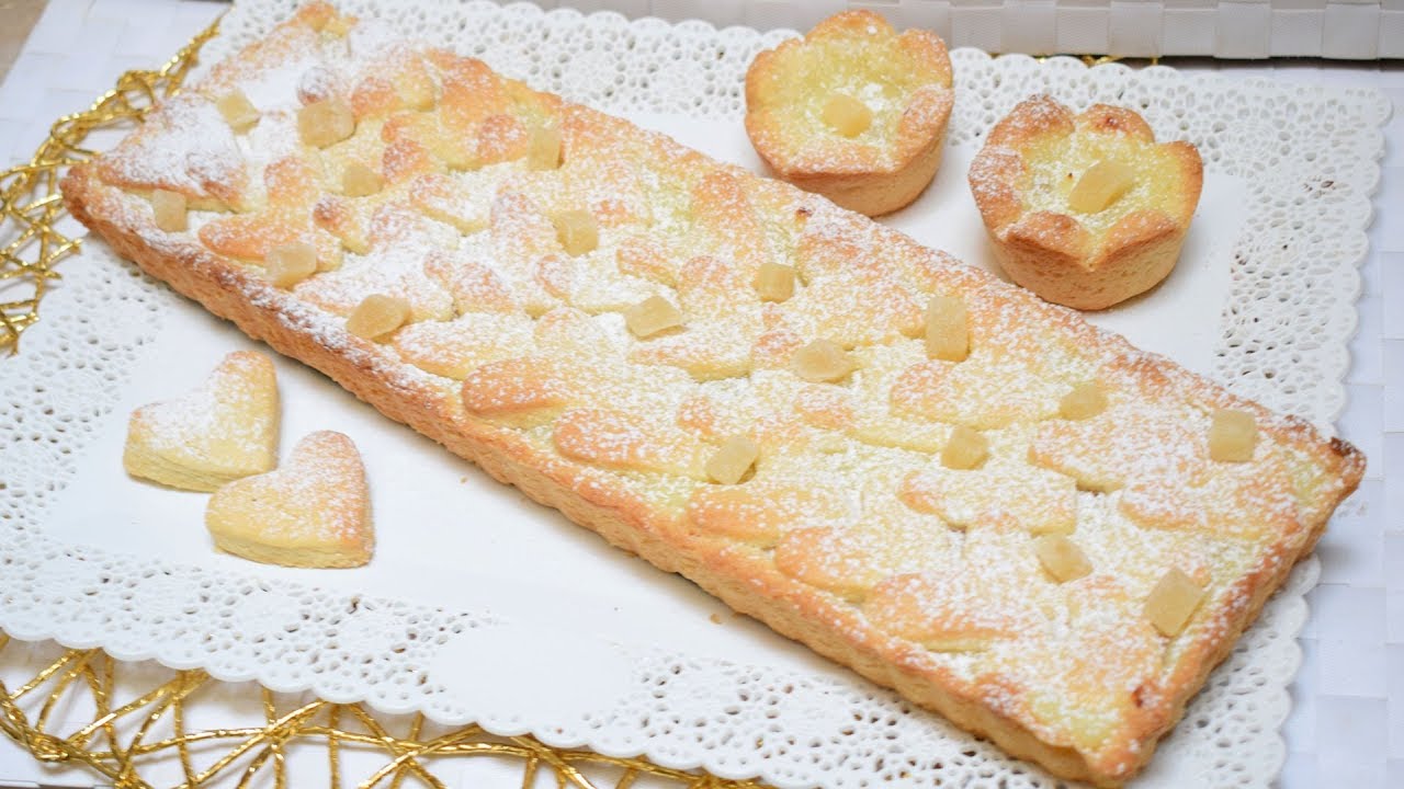 CROSTATA AL LIMONE E ZENZERO - lemon and ginger tart