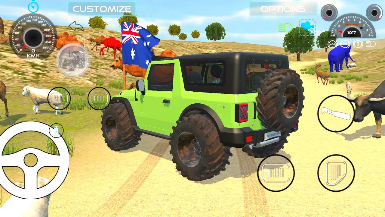 Thar Wala Car Game 🚗 | Indian Gadi Driving Game | Android Gameplay 