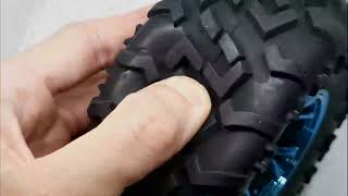 Wheel 130Mm Rubber W Hexagon Coupling Mount For Smart Car