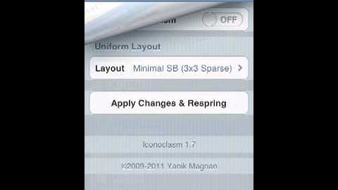 Iconoclasm for iOS 5 - Custom Icon Arrangement