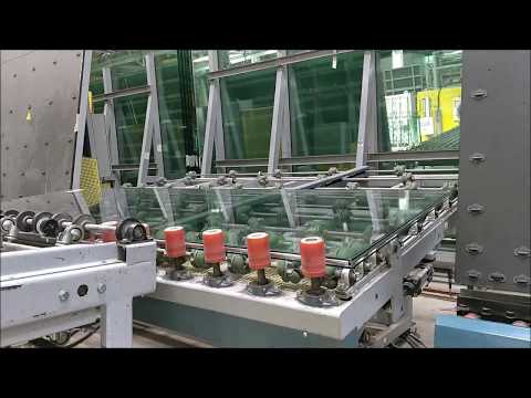 Производство стеклопакетов на сборочной линии LISEC