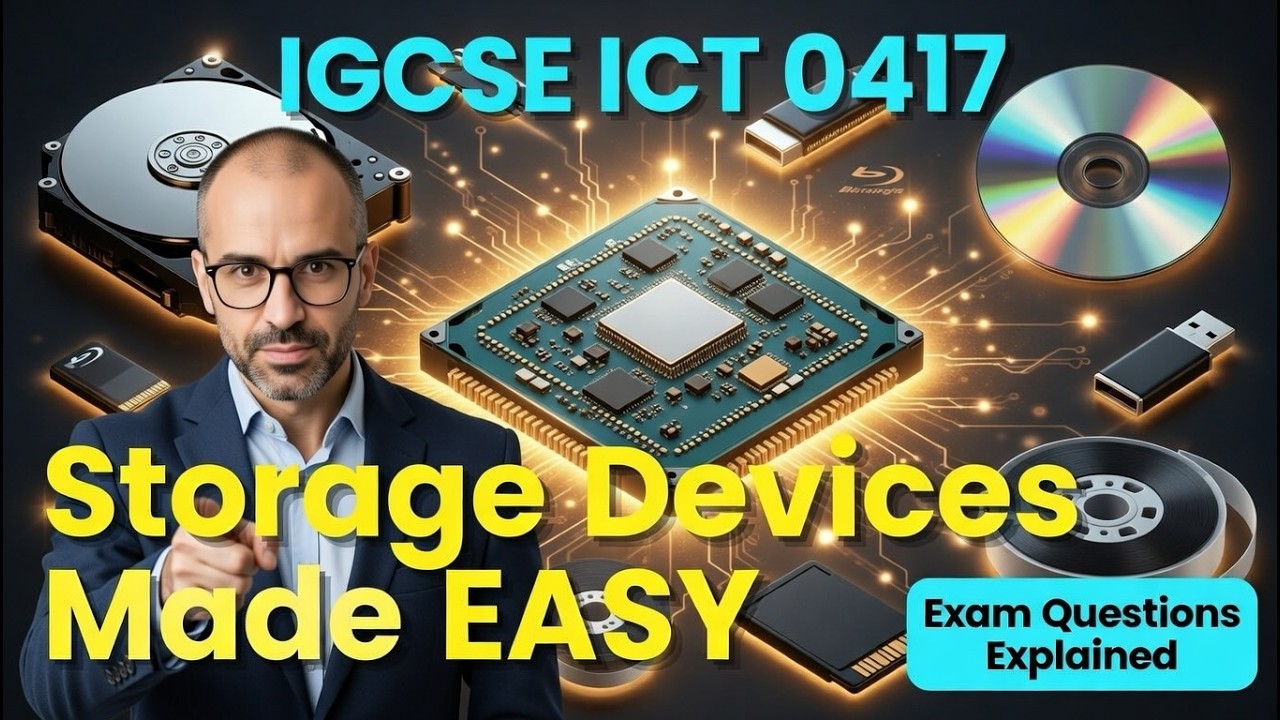 IGCSE ИКТ: Глава 3: Устройства и носители информации (0417)