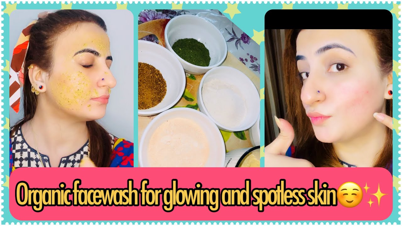 Natural face wash for glowing,spotless and flawless skinDIY 100