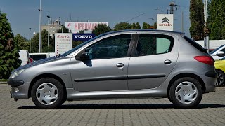 2002 Peugeot 206 Presence 1.4 75 HP Sidobre Metallic