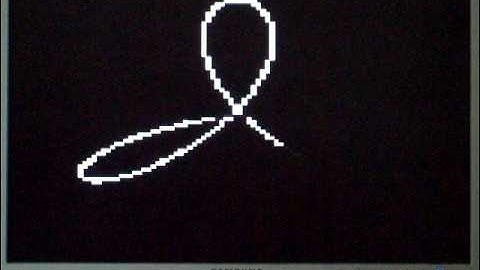 Arduino scribbling on TV