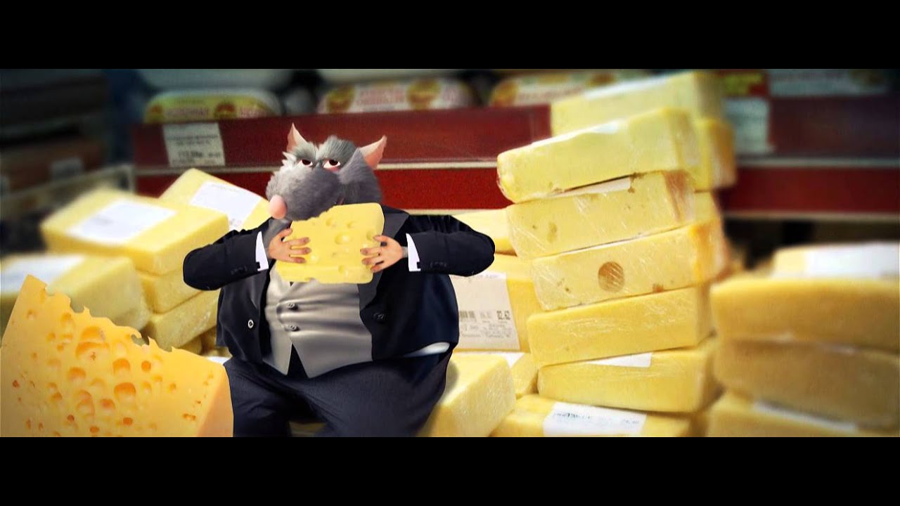 Mouse eating cheese YouTube