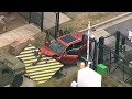 RAW: Driver rams FBI Atlanta gate | FOX 5 News