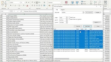 How to delete rows with specific text in Excel