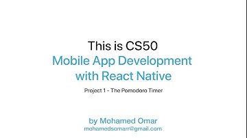 The Pomodoro Timer - Project 1 - CS50