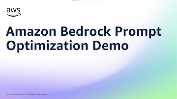 Amazon Bedrock Prompt Optimization Demo | Amazon Web Services