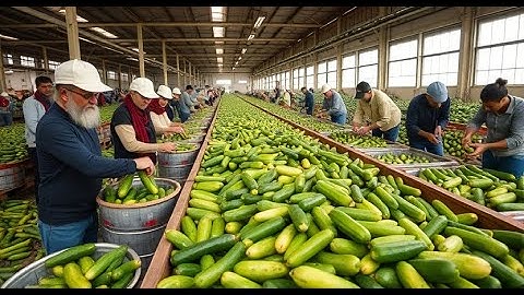 Behind the Scenes at the Cucumber Pickles Mega Factory!