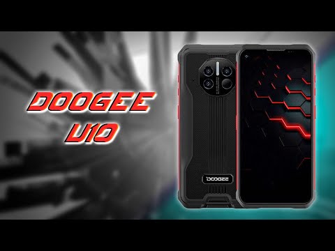 Видео: Doogee V10 - защищенный смартфон с ТЕРМОМЕТРОМ и большим аккумулятором.