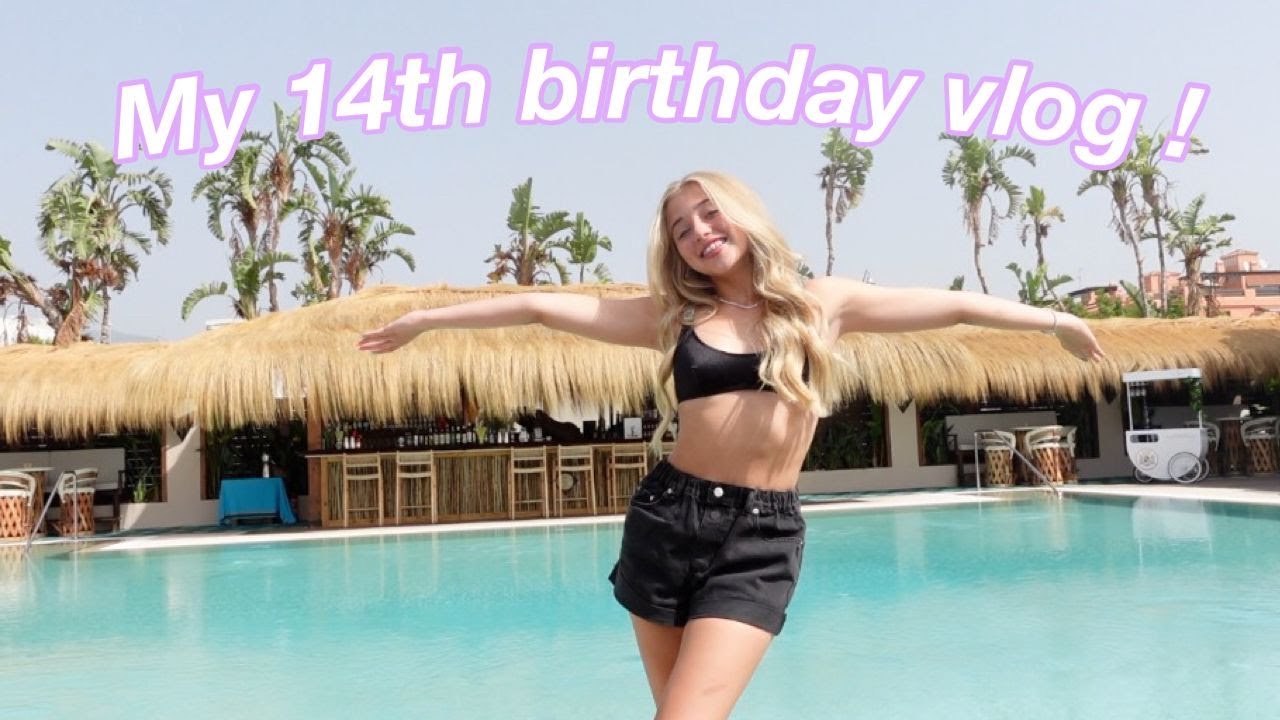 MY 14th BIRTHDAY IN SPAIN! 🥳 *the best day*