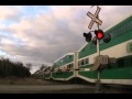 Clips of barrie go trains from april 2012