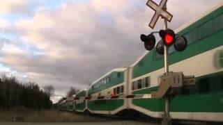 Clips Of Barrie Go Trains From April 2012