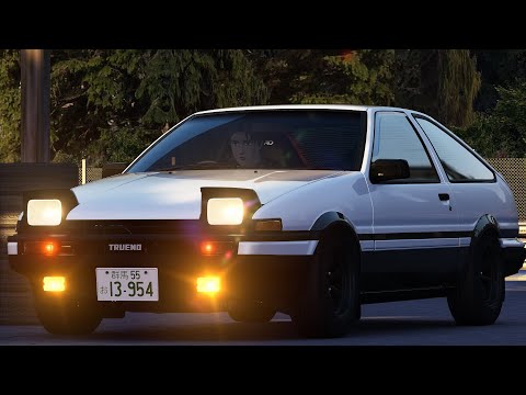Initial D Trueno Space Boy