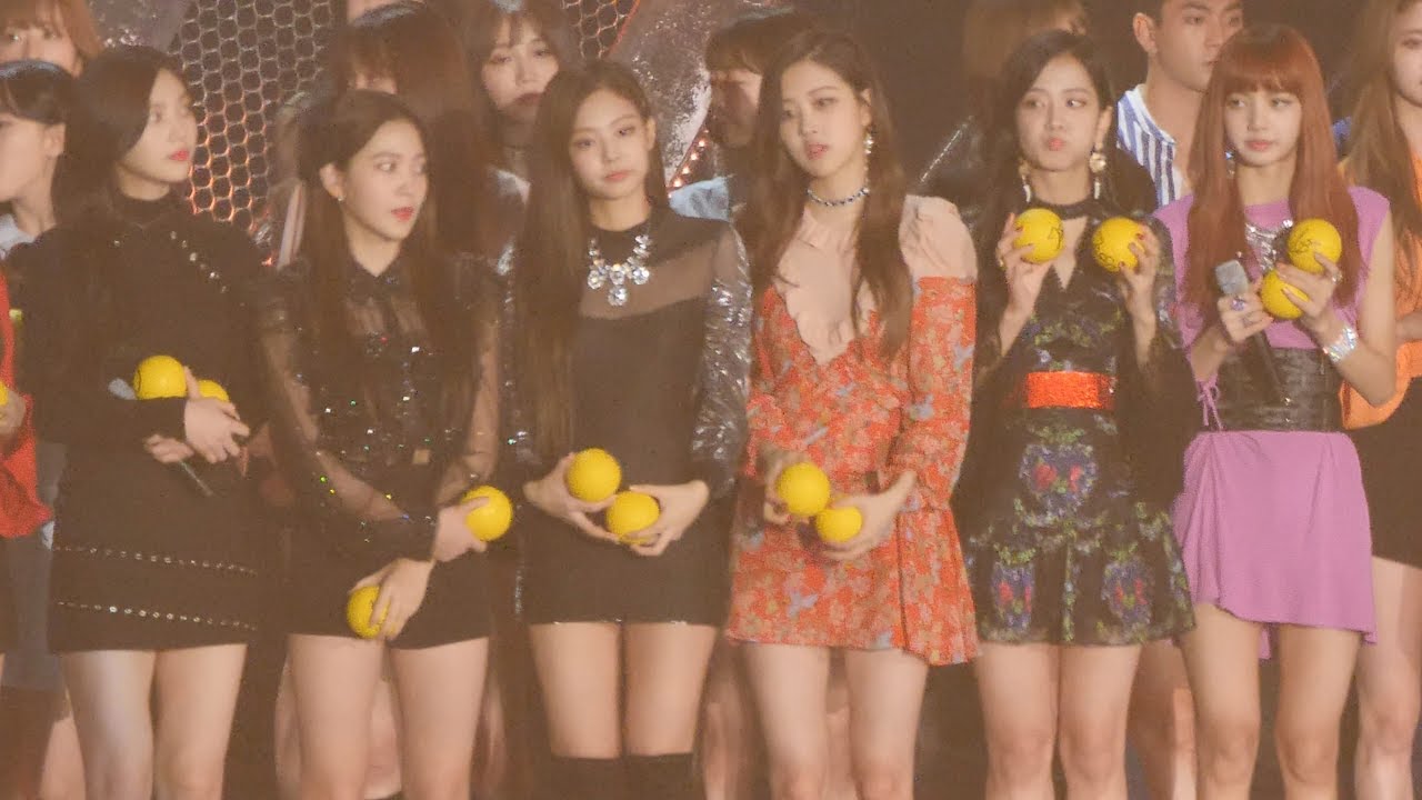 171001 블랙핑크(BLACKPINK)+레드벨벳 - 제니,예리친목 출연진 대표곡 리믹스 엔딩 (Ending) 직캠 Fancam (코리아뮤직페스티벌) by Mera