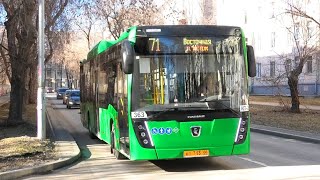 Автобус НефАЗ-5299-40-57 (CNG) борт № 363 маршрут 71 на улице Генеральская