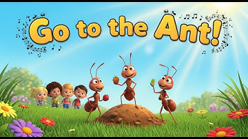 🐜🎶 Go to the Ant! | Bible Song for Kids | Proverbs 6:6-8