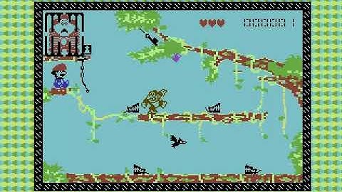 Donkey Kong Jr Game and Watch - 2019: Commodore 64 Port