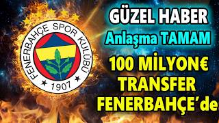 F.Bahçe Milyonluk Bombayı Patlattı! İkisi de bitti 100 Milyon€..