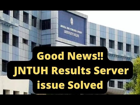 JNTUH Results Server Issue Resolved || JNTUH Latest Update || JNTUH Results 2022 || RAJ`S TECH IN YT