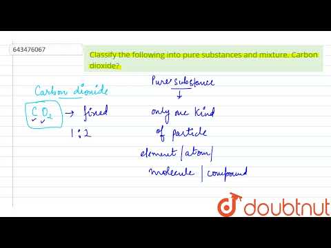 Video: Is koolstofdioxide een zuivere stof?