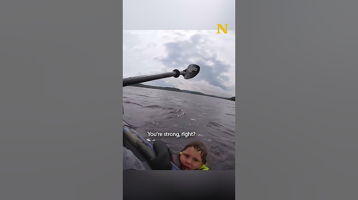 Kayaker saves child part1