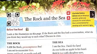 The Rock And The Sea Poem Explanation In Hindi  Gulmohar Golden Jubilee Edition Class 8